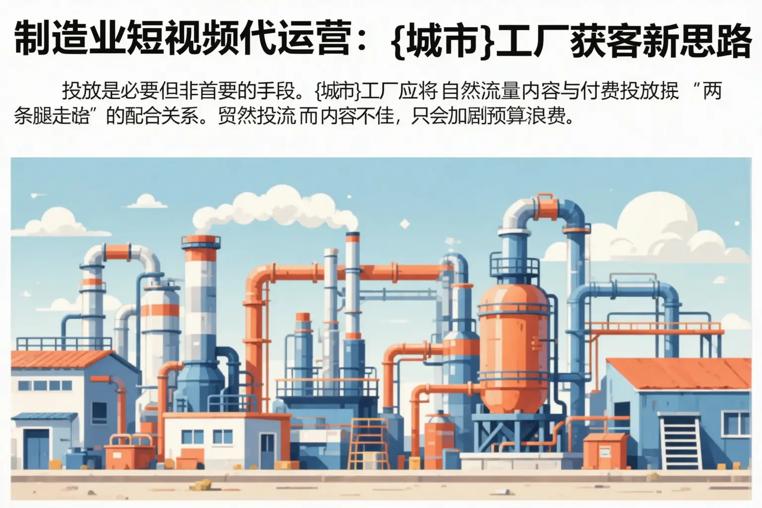 制造业短视频代运营：佛坪工厂获客新思路