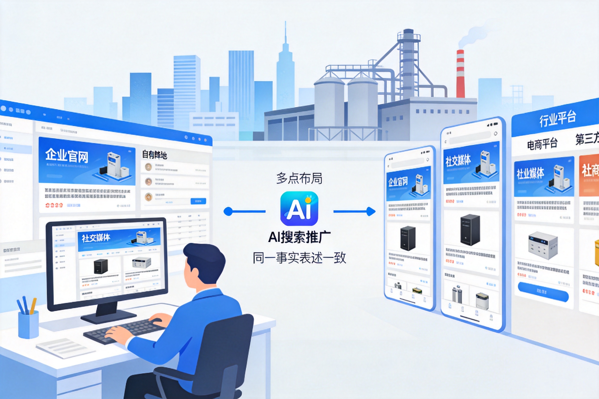 佛坪制造企业怎样通过AI搜索推广获得精准客户